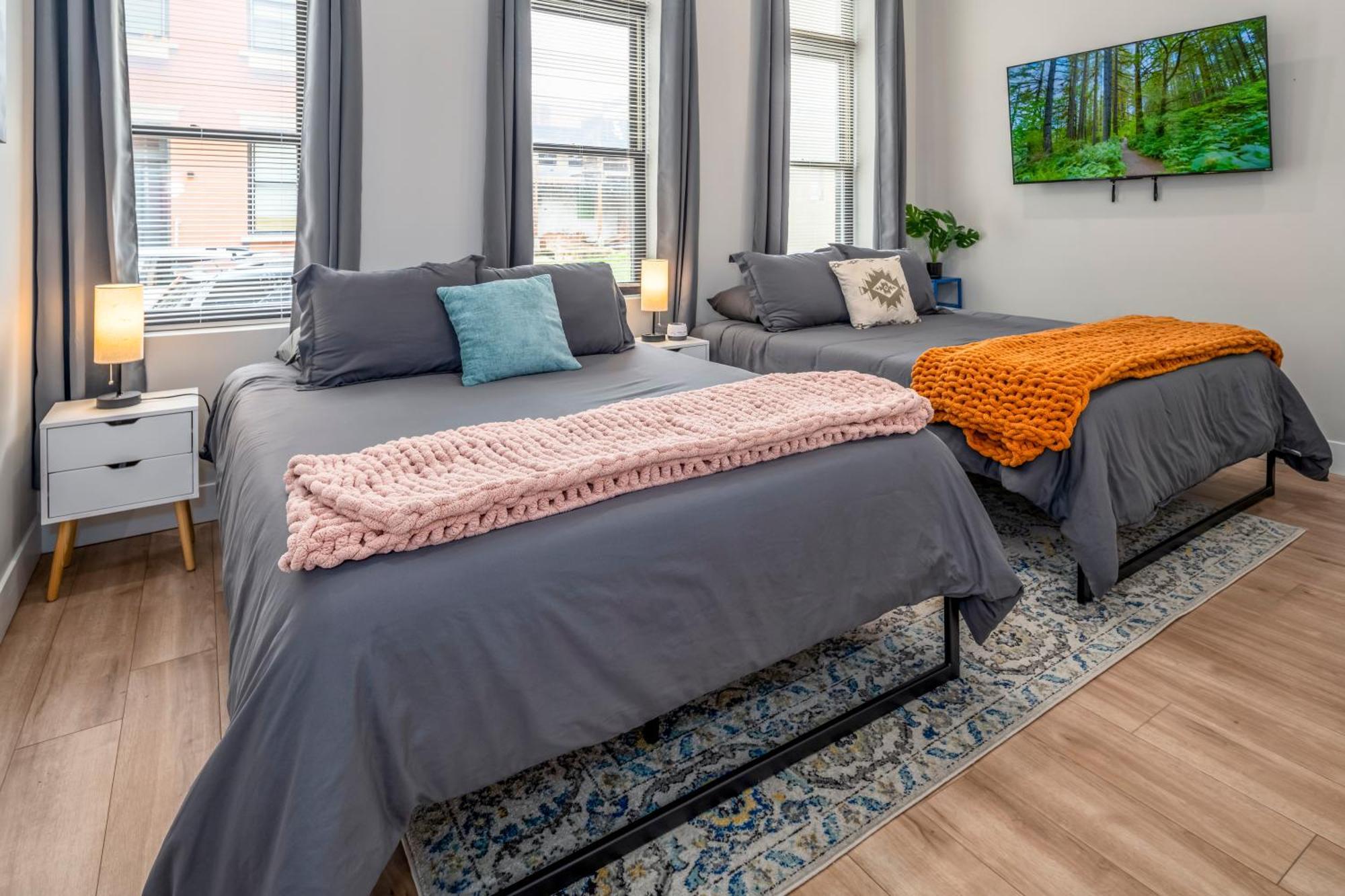 סינסינטי Prime Otr, 3 Lux Queen Beds, Two 55In Tvs, Steps To Tql, Findlay Market, Light Rail, Fast Wifi מראה חיצוני תמונה